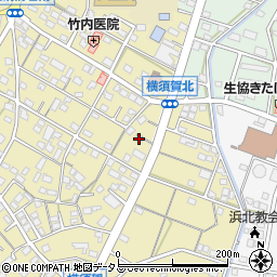 静岡県浜松市浜名区横須賀588周辺の地図