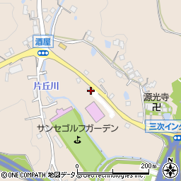 広島県三次市西酒屋町109周辺の地図