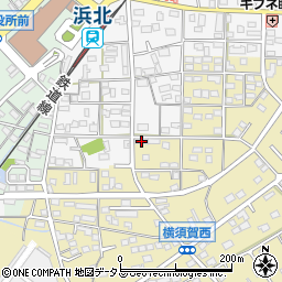 静岡県浜松市浜名区横須賀1405周辺の地図