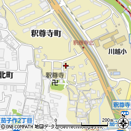 大阪府枚方市釈尊寺町35-10周辺の地図