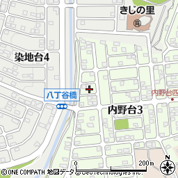 静岡県浜松市浜名区内野台3丁目25周辺の地図