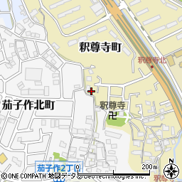 大阪府枚方市釈尊寺町10-5周辺の地図