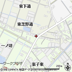 愛知県西尾市一色町生田一ノ切39-1周辺の地図