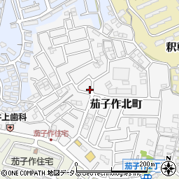 大阪府枚方市茄子作北町48-9周辺の地図