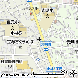 阪本マンション周辺の地図