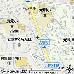 阪本マンション周辺の地図
