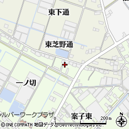愛知県西尾市一色町生田一ノ切31周辺の地図