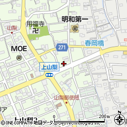 静岡県袋井市上山梨3013周辺の地図