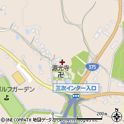 広島県三次市西酒屋町145周辺の地図