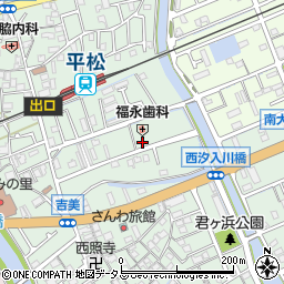 兵庫県姫路市大津区吉美827周辺の地図