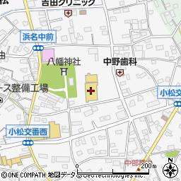 浜名愛ノ宮保育園周辺の地図