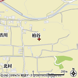 京都府木津川市山城町綺田柏谷周辺の地図