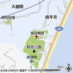 愛知県知多郡美浜町時志南平井86周辺の地図