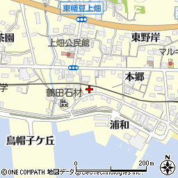 愛知県西尾市東幡豆町崎ノ畑6-5周辺の地図