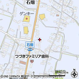愛知県知多郡美浜町奥田石畑394周辺の地図
