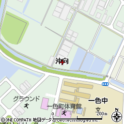 〒444-0413 愛知県西尾市一色町坂田新田の地図