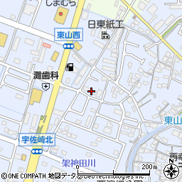 兵庫県姫路市東山326周辺の地図