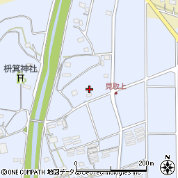 静岡県袋井市見取169周辺の地図