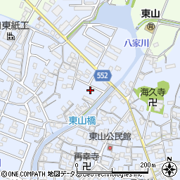 兵庫県姫路市東山392周辺の地図