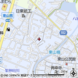 兵庫県姫路市東山336周辺の地図