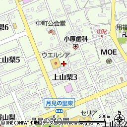 静岡県袋井市上山梨12周辺の地図