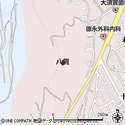 愛知県西尾市鳥羽町八貫周辺の地図