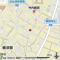 静岡県浜松市浜名区横須賀635周辺の地図