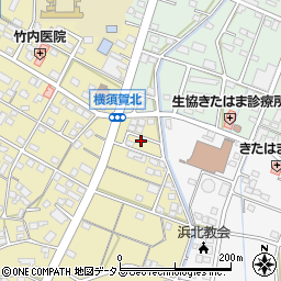 静岡県浜松市浜名区横須賀643周辺の地図