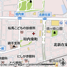 兵庫県姫路市網干区垣内東町112周辺の地図