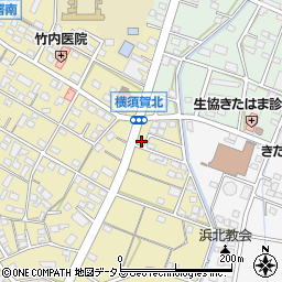 静岡県浜松市浜名区横須賀650-4周辺の地図
