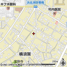 静岡県浜松市浜名区横須賀620周辺の地図
