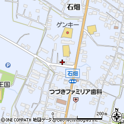 愛知県知多郡美浜町奥田石畑376周辺の地図