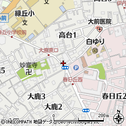 太陽薬品阪神営業所周辺の地図
