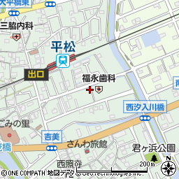 兵庫県姫路市大津区吉美824周辺の地図