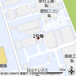愛知県豊川市御津町佐脇浜周辺の地図