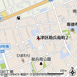 福本鉄工所周辺の地図