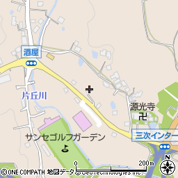 広島県三次市西酒屋町120周辺の地図