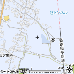 愛知県知多郡美浜町奥田周辺の地図