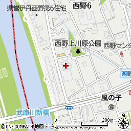 株式会社ハウス・デポ関西　現金問屋・伊丹店周辺の地図