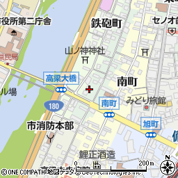 岡山県高梁市鉄砲町69周辺の地図