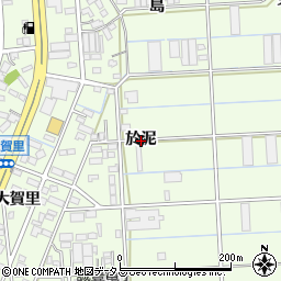 愛知県豊橋市大村町於泥周辺の地図