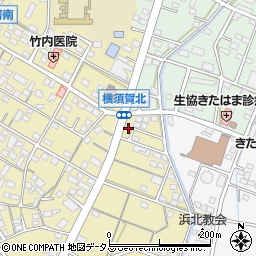 静岡県浜松市浜名区横須賀650-3周辺の地図