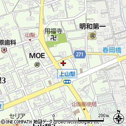 静岡県袋井市上山梨3026周辺の地図