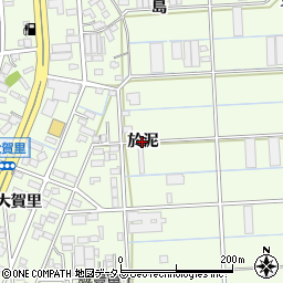 愛知県豊橋市大村町（於泥）周辺の地図