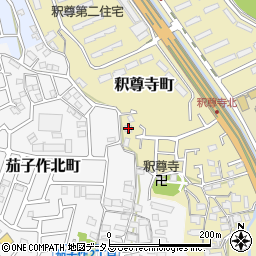 大阪府枚方市釈尊寺町14-1周辺の地図