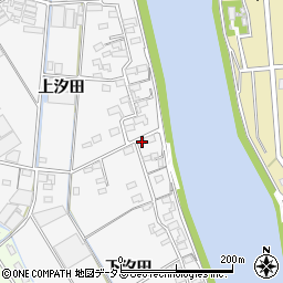 愛知県西尾市一色町松木島下汐田196周辺の地図