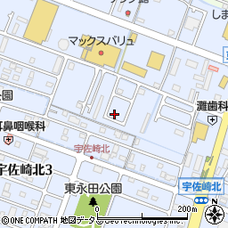 兵庫県姫路市東山1454周辺の地図