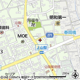 静岡県袋井市上山梨3027周辺の地図