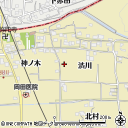 京都府木津川市山城町綺田渋川158周辺の地図