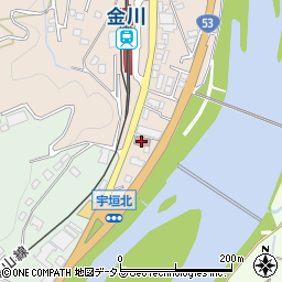 御津郵便局周辺の地図
